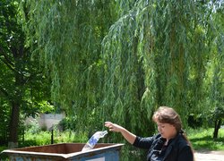 Environmental action "Everyone can help to solve environmental problems by separation of household waste"